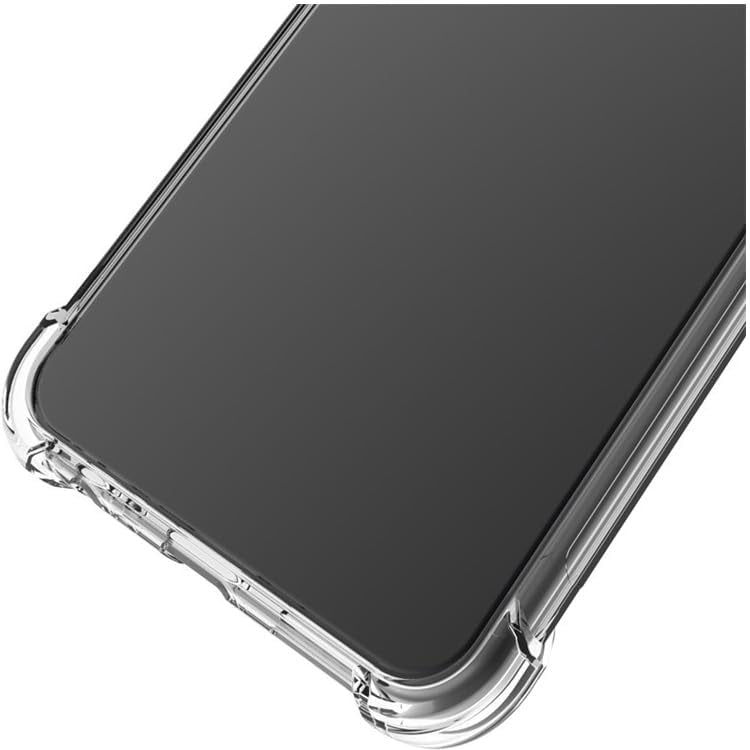 Detaliu colț Air Bag husă TPU Realme C55, sistem amortizare impact, margine ridicată protecție ecran