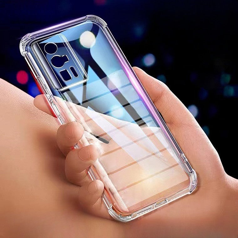 Husa de Protectie, Vivimall, Compatibila cu Xiaomi Redmi Note 12 Pro 5G, TPU Antisoc, Protectie Colturi, 1.5 mm Transparent - vivimall.ro
