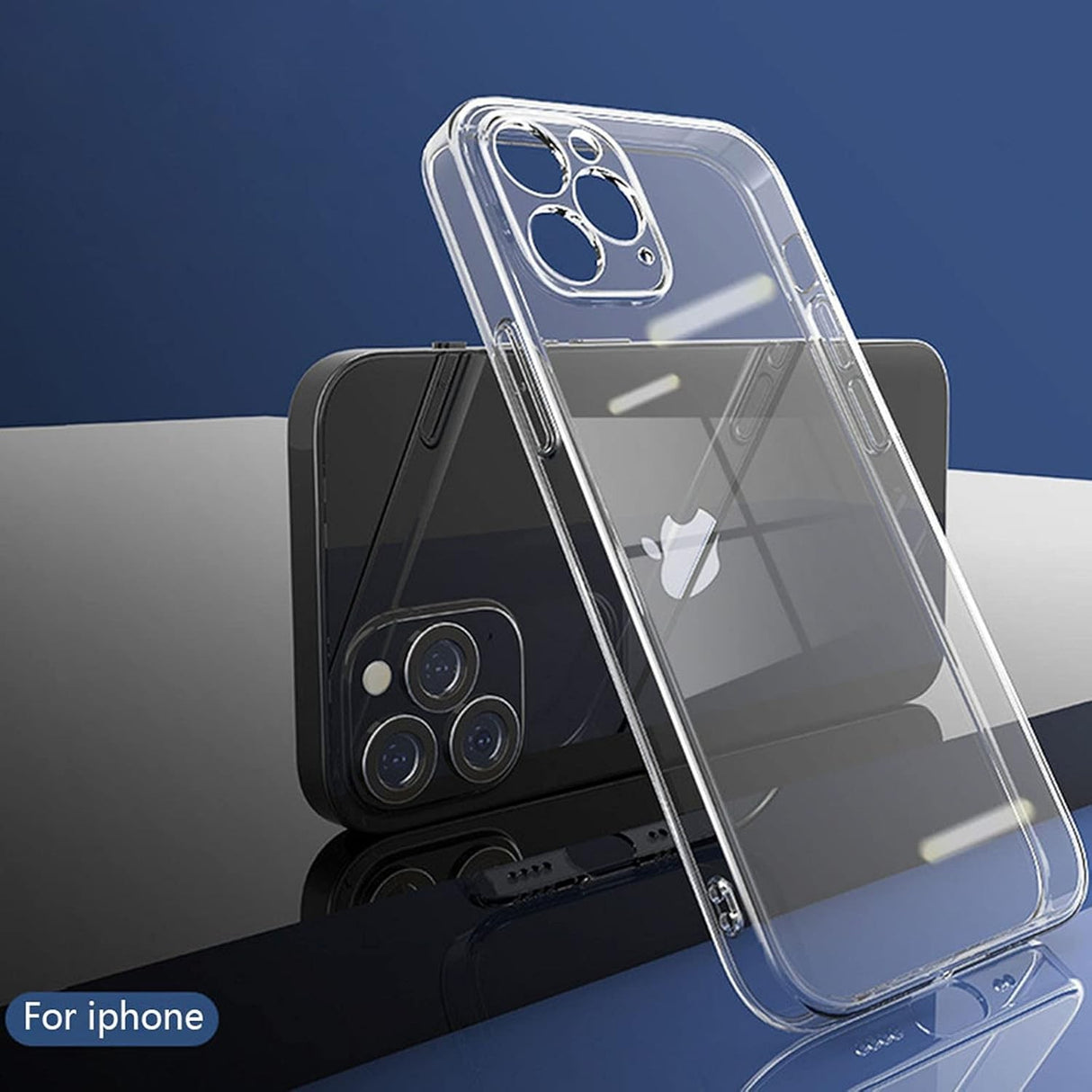 Husa de Protectie, Vivimall, pentru Apple iPhone 16 Pro Max, TPU, Antisoc, Rezistenta la Impact, Protectie Camera, Transparenta - vivimall.ro