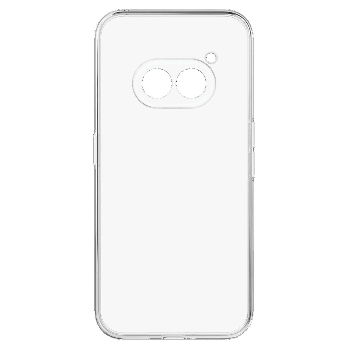 Husa de Protectie, Vivimall, pentru Nothing Phone 2a, TPU Protect Plus, cu Dust Plug, Transparent - vivimall.ro
