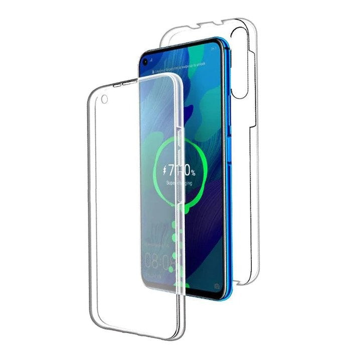 Husa de protectie Flippy® pentru Samsung Galaxy S9 Full Tpu 360 V2 Transparent - vivimall.ro
