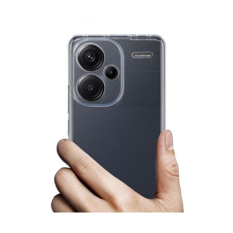 Husa Telefon, Vivimall, Compatibila Xiaomi 14 5G, Carcasa TPU, Protectie Camere, 1.5 mm, Transparent - vivimall.ro
