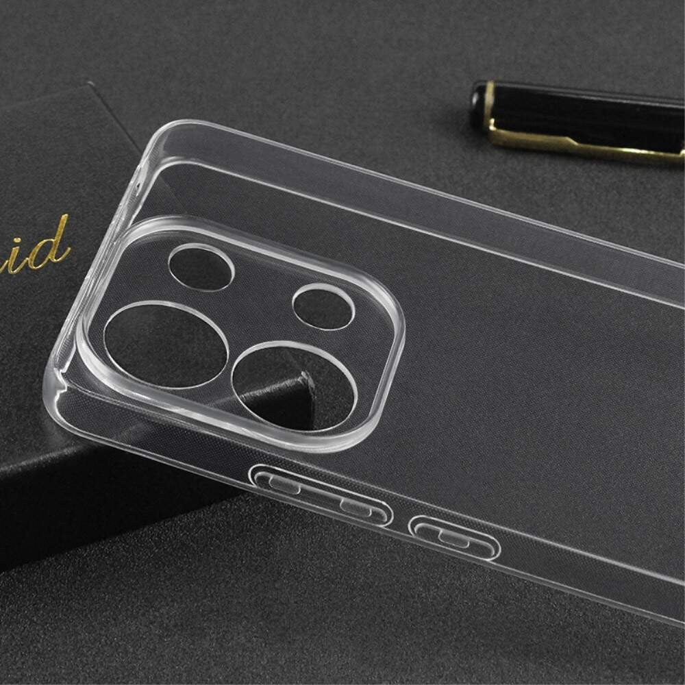 Husa Telefon, Vivimall, Compatibila Xiaomi Redmi Note 13 5G, Carcasa TPU, Protectie Camere, 1.5 mm, Transparent - vivimall.ro