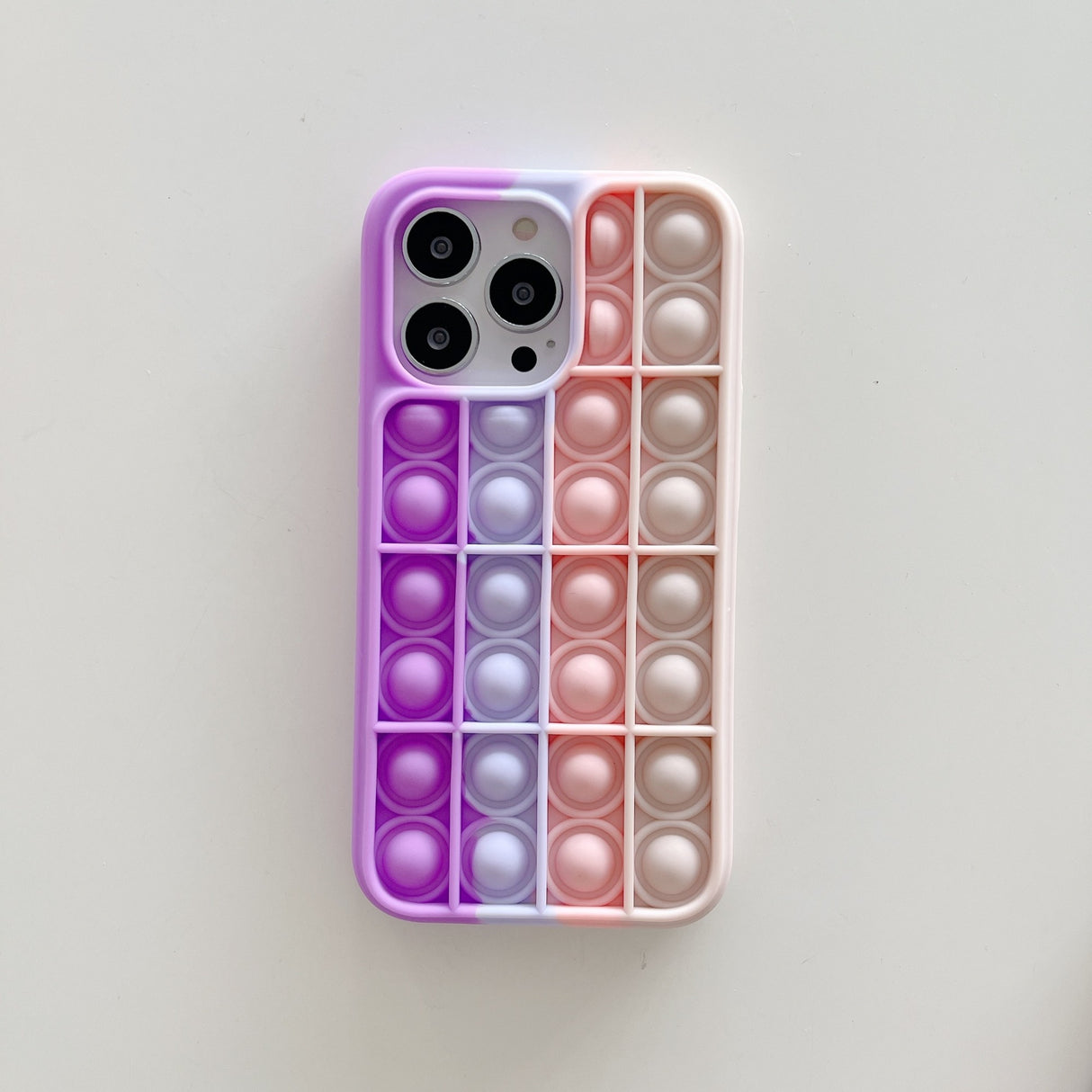 Husa de protectie Flippy Pop It compatibila cu Apple iPhone 13 Pro,Model 2,Multicolor - vivimall.ro