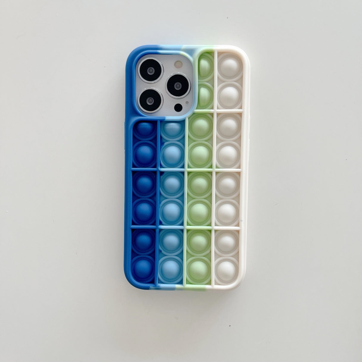 Husa de protectie Flippy Pop It compatibila cu Apple iPhone 13 Pro,Model 6,Multicolor - vivimall.ro