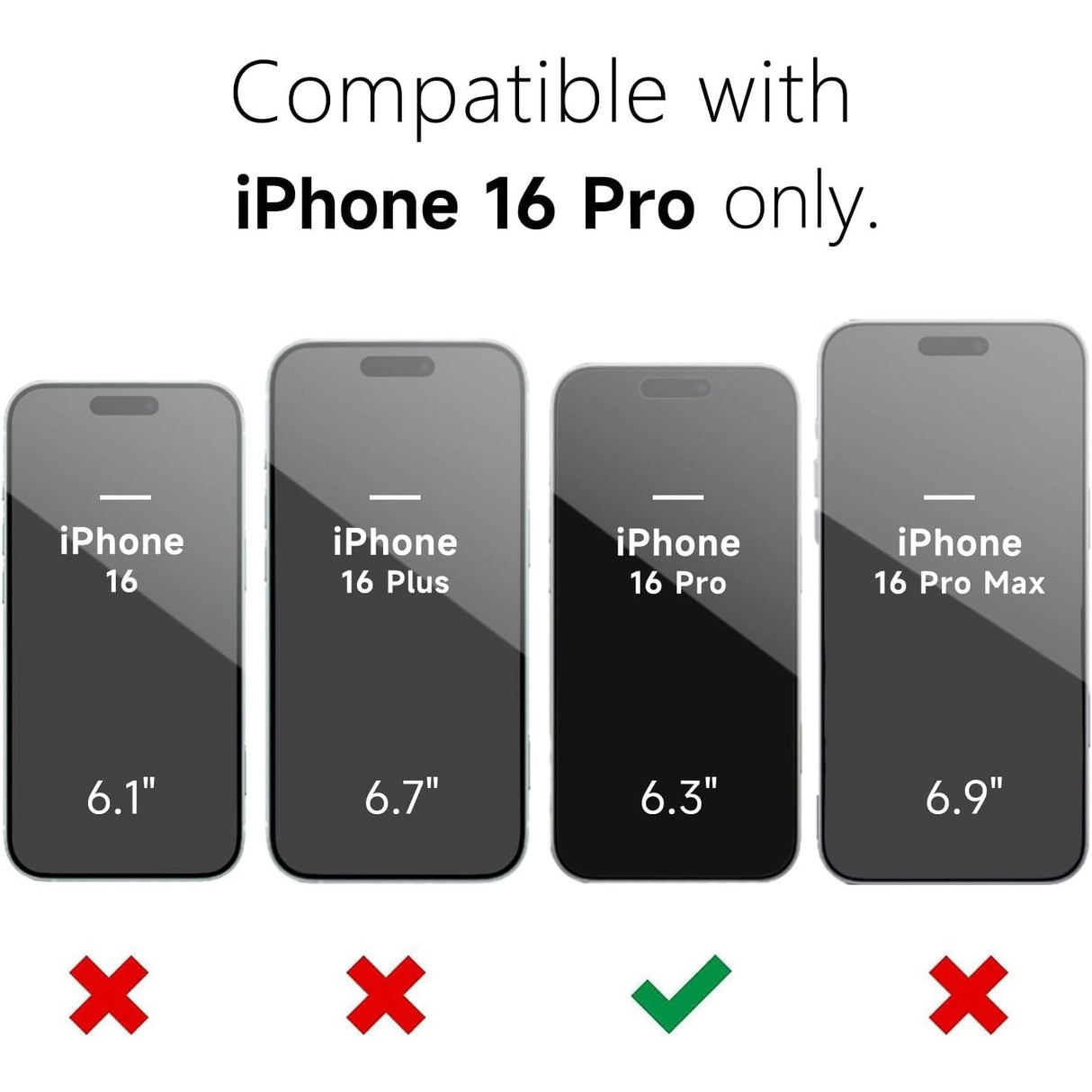 Husă Matte TPU neagră iPhone 16 Pro montată pe telefon, perspectivă lifestyle