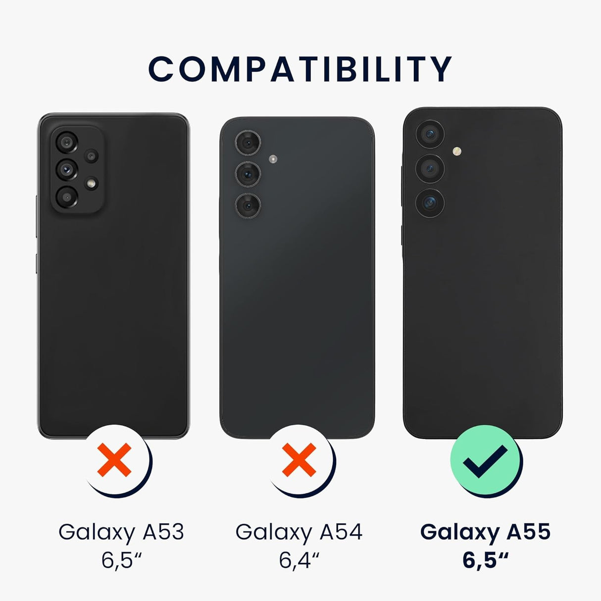 Husă Matte TPU Samsung Galaxy A55 5G verde, detaliu buză ridicată protecție cameră foto