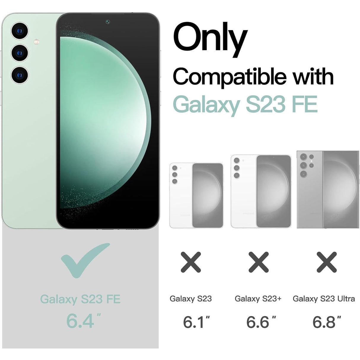 Husa de Protectie Matte TPU, Vivimall, pentru Samsung Galaxy S23 FE 5G, Protectie Camera, Antisoc, Antizgariere, Antialunecare, Acoperire Completa, Verde - vivimall.ro