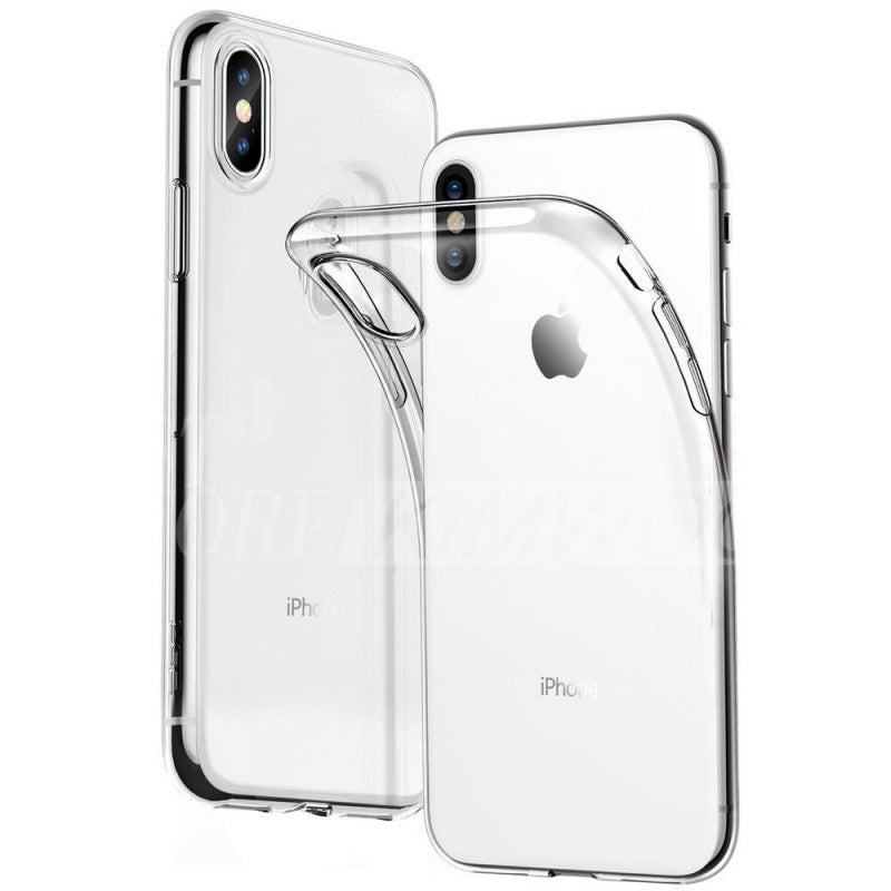 Husa de protectie pentru Apple iPhone X Tpu Transparent - vivimall.ro