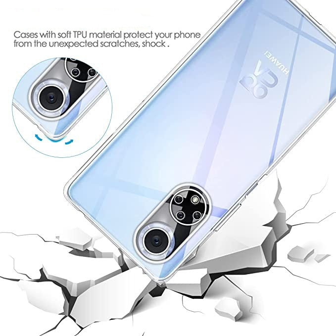 Husa de Protectie pentru Huawei NOVA 9 SE, Flippy, TPU, Silicon Premium Antisoc, Transparenta - vivimall.ro