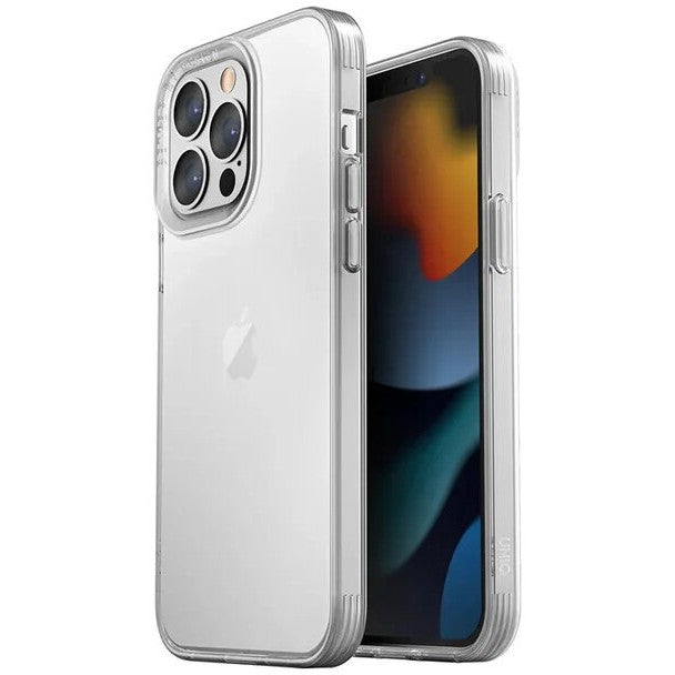 Husa de protectie pentru iPhone 14 Pro Max, cu suport metalic pentru camera, Bracket Series, Flippy, Protectie Antisoc, PC mat, silicon moale pe margini, Transparent - vivimall.ro