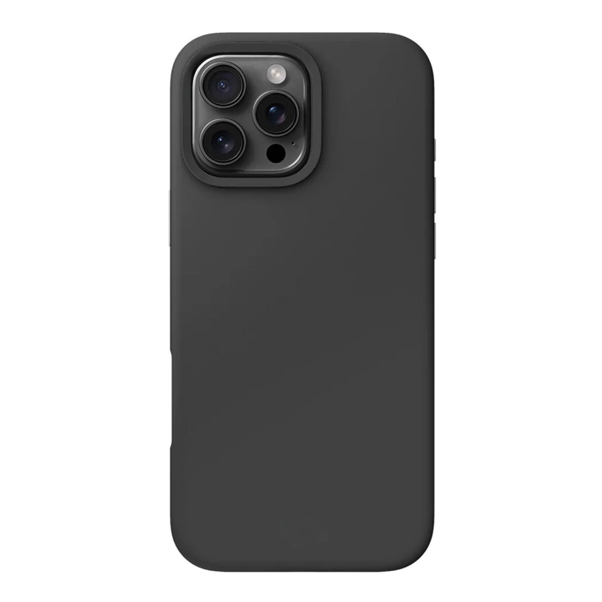 Husa de Protectie Telefon, Flippy, Compatibila cu iPhone 16 Pro, Silicon Premium Antisoc, Anti-Zgirieturi, MagSafe, Acces Camera Control, Protectie 360, Interior Microfibra, Negru