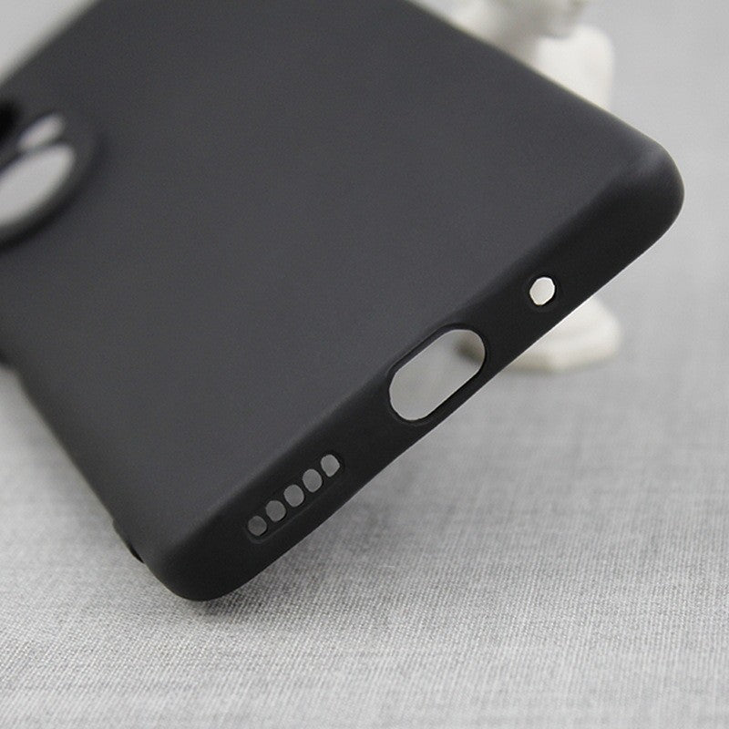 Husa Matte TPU pentru Huawei NOVA 9 SE, Flippy, Silicon Slim, Protectie Antisoc, Negru - vivimall.ro