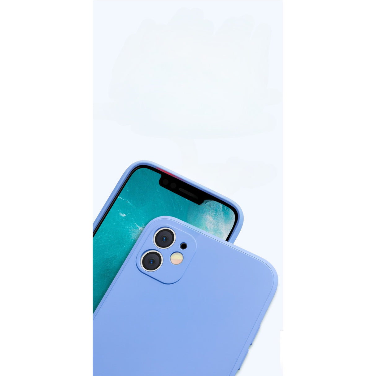 Husa pentru Apple iPhone 14 Flippy, Liquid Silicone, cu Microfibra pe interior, Protectie Antisoc, Lilac Purple( Mov) - vivimall.ro