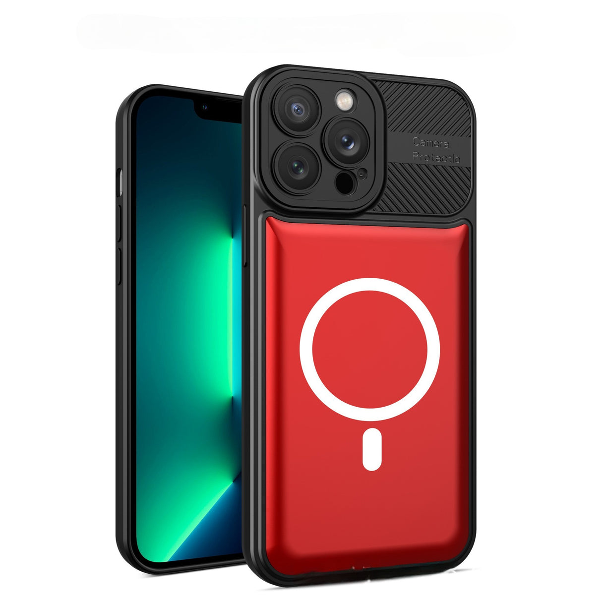 Husa pentru Apple iPhone 14 MagSafe, Urban Armor, Flippy, Rosu, suport magnetic - vivimall.ro