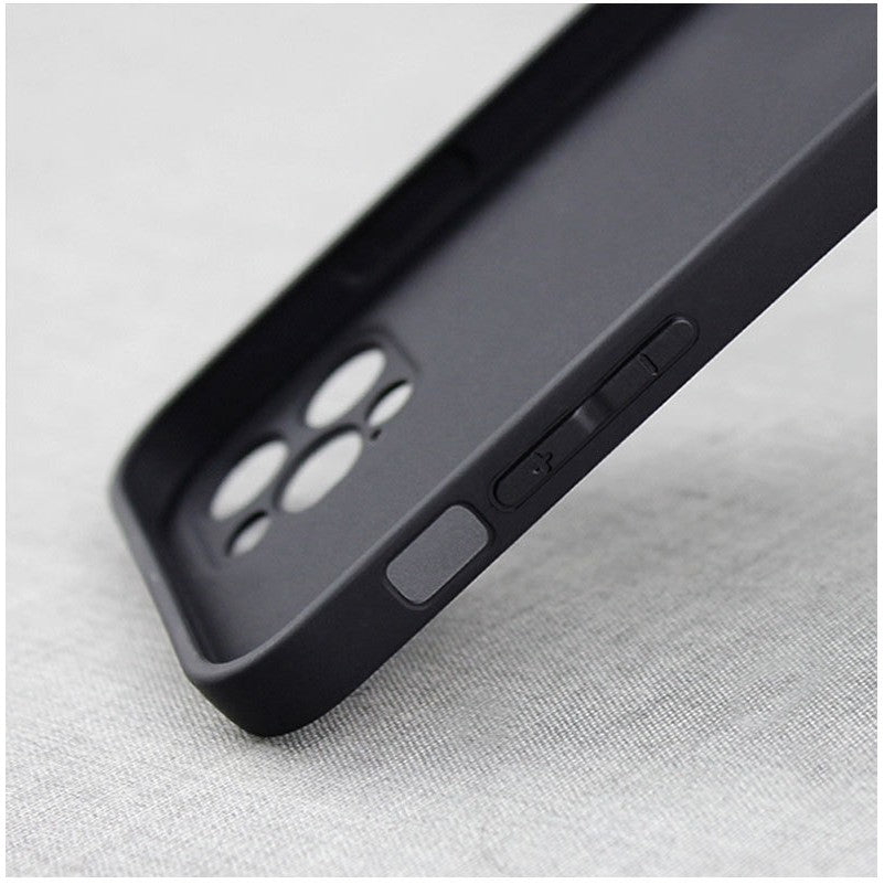 Husa pentru Samsung Galaxy A13 5G, Flippy, Liquid Silicone, cu Microfibra pe interior, Protectie Antisoc, Negru - vivimall.ro