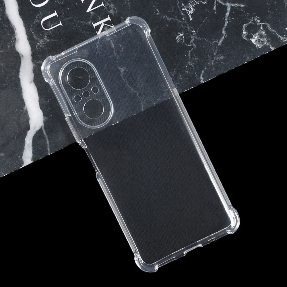 Husa Protect Plus Extra pentru Huawei NOVA 9 SE, Flippy, Silicon Premium, Transparenta - vivimall.ro