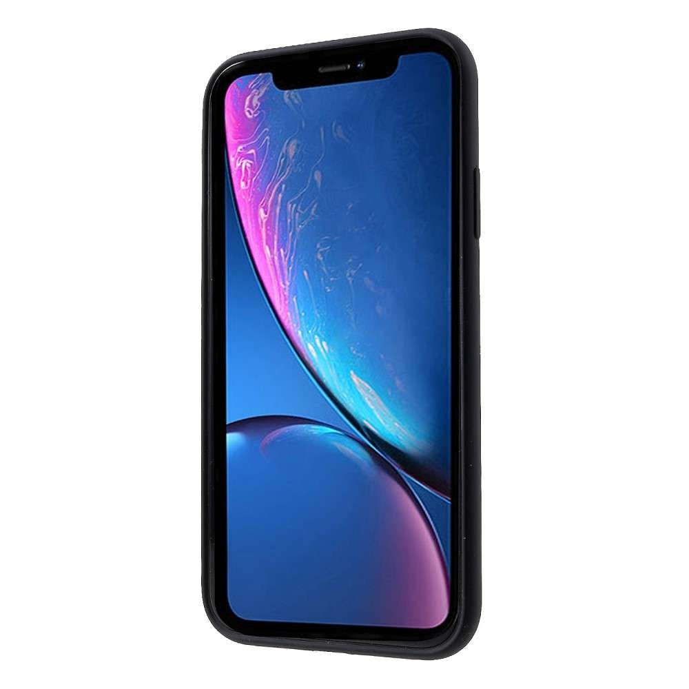 Husa protectie compatibila cu Apple iPhone 11 Pro Max Liquid Silicone Case Negru - vivimall.ro