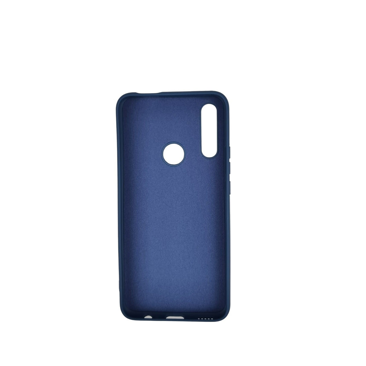 Husa protectie compatibila cu Huawei P Smart Z Liquid Silicone Case Albastru inchis - vivimall.ro