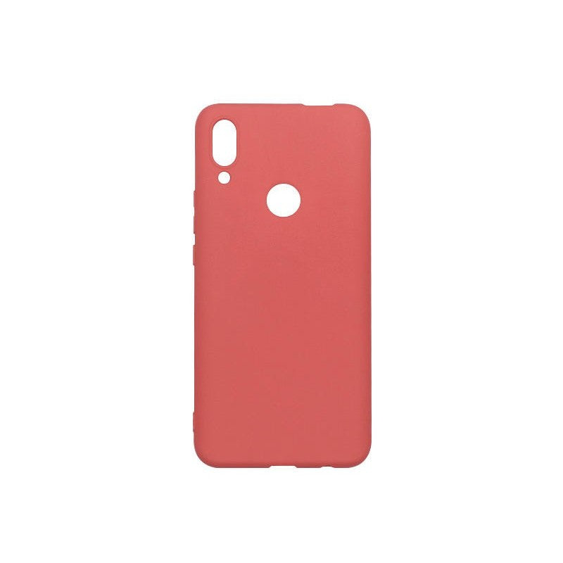 Husa protectie compatibila cu Huawei P Smart Z Liquid Silicone Case Rosu - vivimall.ro