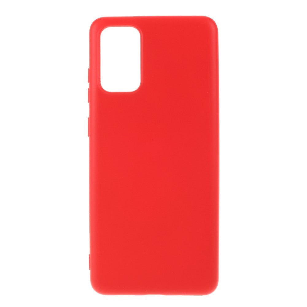Husa protectie compatibila cu Samsung S20 Liquid Silicone Case Rosu - vivimall.ro