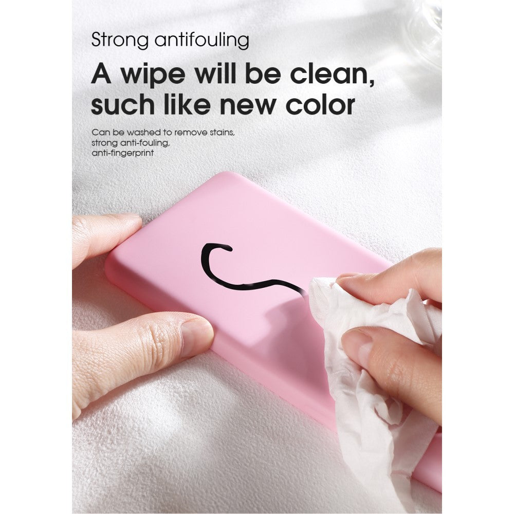 Husa protectie Flippy compatibila cu Apple iPhone 11 Liquid Silicone Case Rosu - vivimall.ro