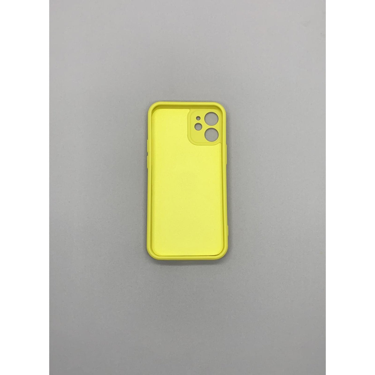 Husa protectie Flippy compatibila cu Apple iPhone 12 Liquid Silicone Ring cu suport rotativ Galben - vivimall.ro