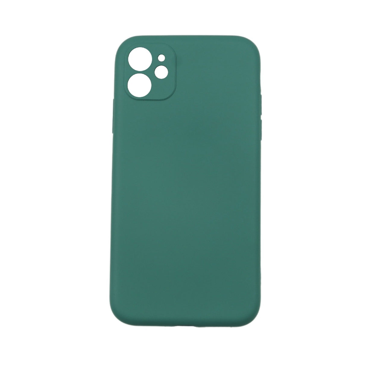 Husa protectie Flippy compatibila cu Apple iPhone 12 Mini Liquid Silicone Case Verde - vivimall.ro