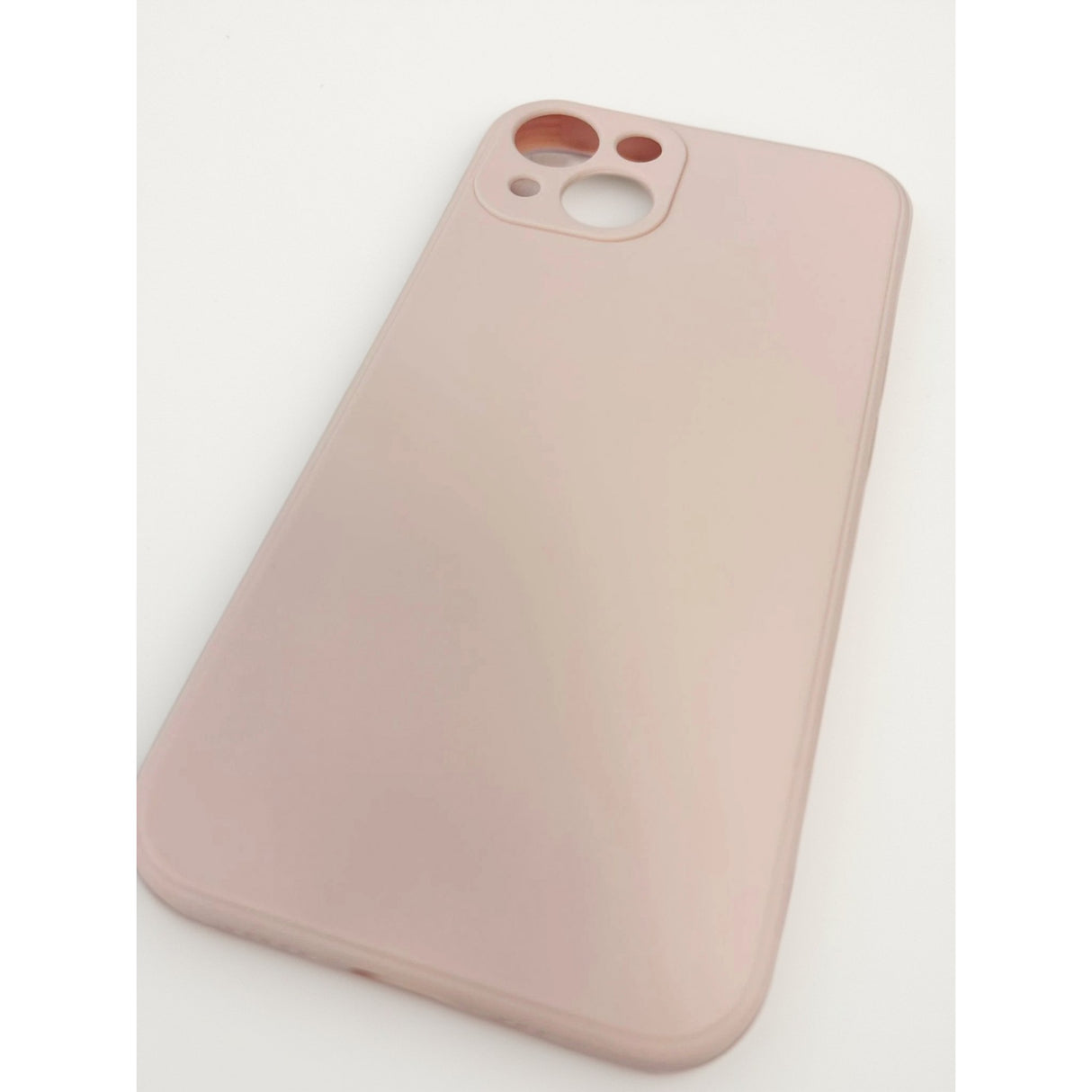 Husa protectie Flippy compatibila cu Apple iPhone 13 Liquid Silicone Roz - vivimall.ro