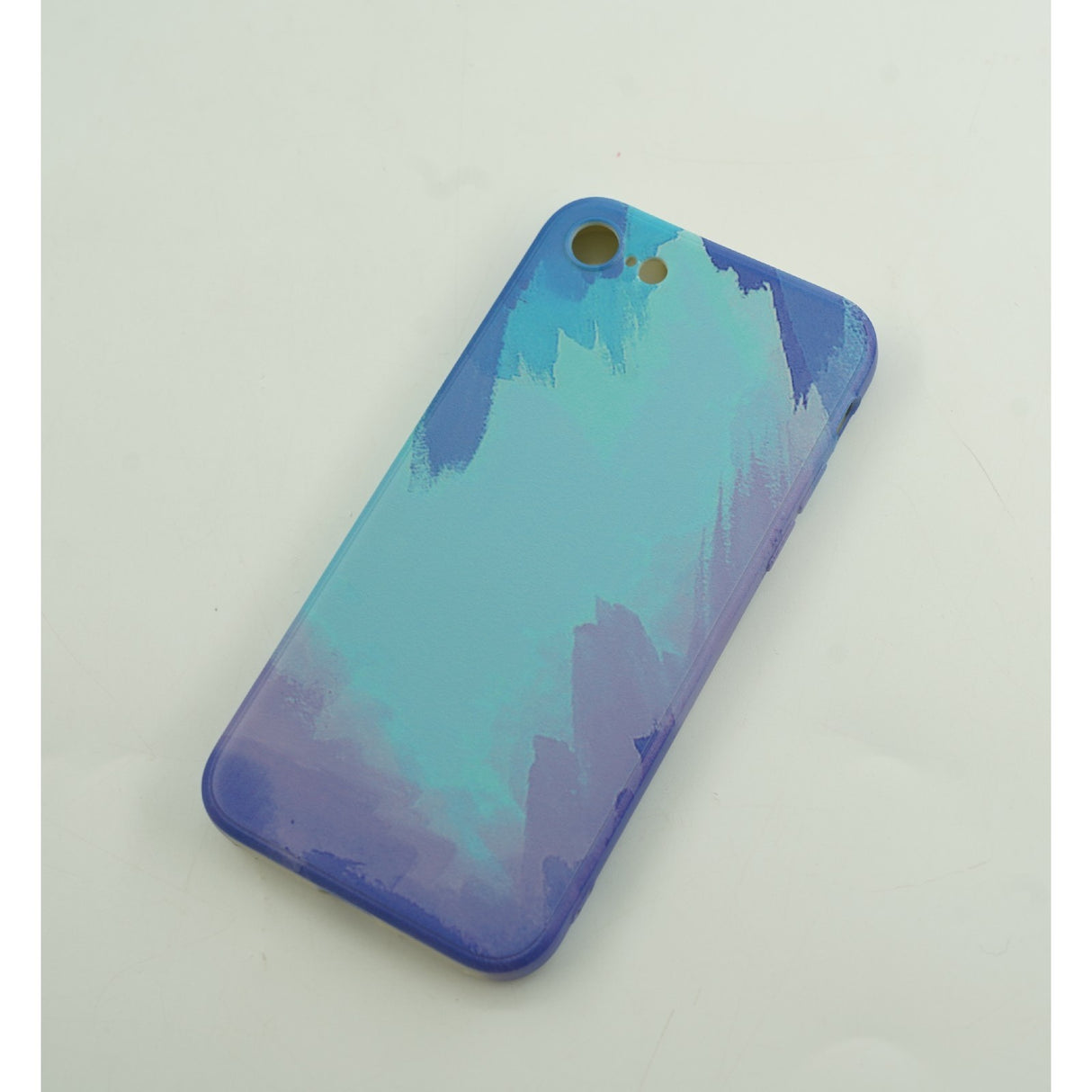 Husa protectie Flippy compatibila cu Apple iPhone XR Tpu Ombre, Albastru/Bleu/Mov - vivimall.ro