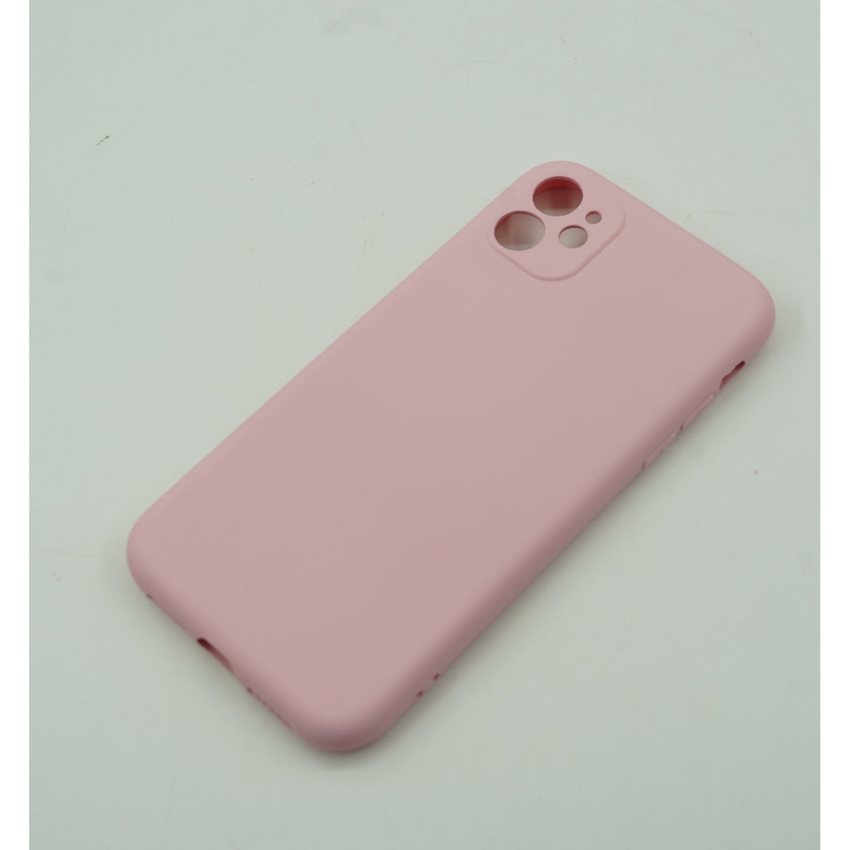 Husa protectie Flippy compatibila cu Apple iPhone 11 Liquid Silicone Roz - vivimall.ro