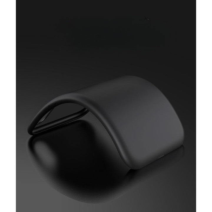 Husa protectie Flippy compatibila cu Samsung Galaxy A51 4G Liquid Silicone Case Negru - vivimall.ro