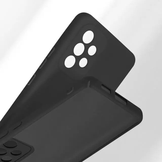 Husa protectie Flippy pentru Samsung A53 5G Liquid Silicone Negru - vivimall.ro