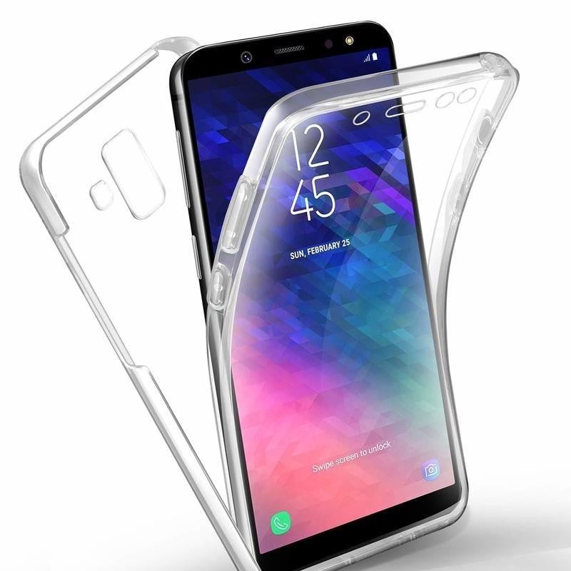 Husa protectie Flippy® pentru Samsung Galaxy J6 2018 Full Tpu 360 Transparent - vivimall.ro