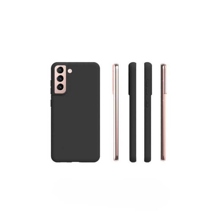 Husa protectie Flippy pentru Samsung S21 FE Liquid Silicone Negru - vivimall.ro