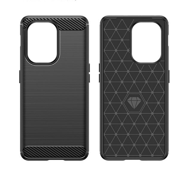 Husă silicon TPU anti-cadere OnePlus Nord 3, profil subțire, vedere laterală stânga