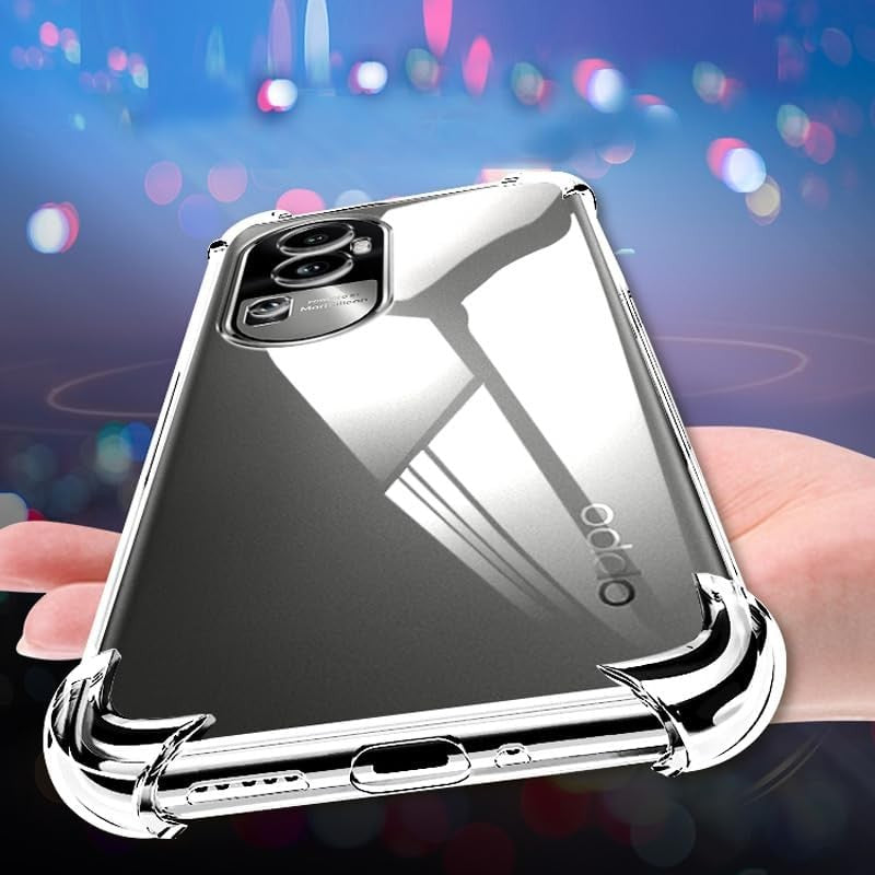 Husa protectie pentru Oppo Reno 8 Pro 5G, Flippy, TPU, Antisoc, Protectie colturi, Rezistenta la impact, 1.5 mm, Transparenta - vivimall.ro