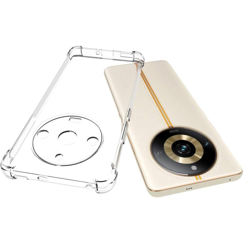 Husa protectie pentru Realme C11 2021, Flippy, TPU, Antisoc, Protectie colturi, Rezistenta la impact, 1.5 mm, Transparenta - vivimall.ro