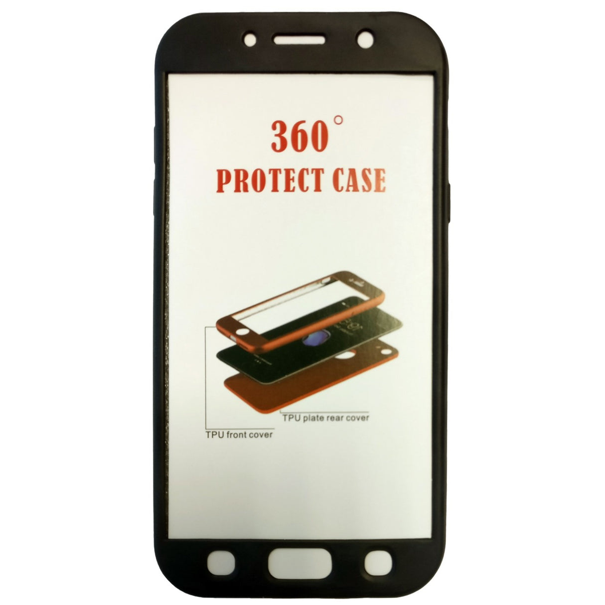 Husa Samsung Galaxy A7 2017 Full Silicone Negru - vivimall.ro