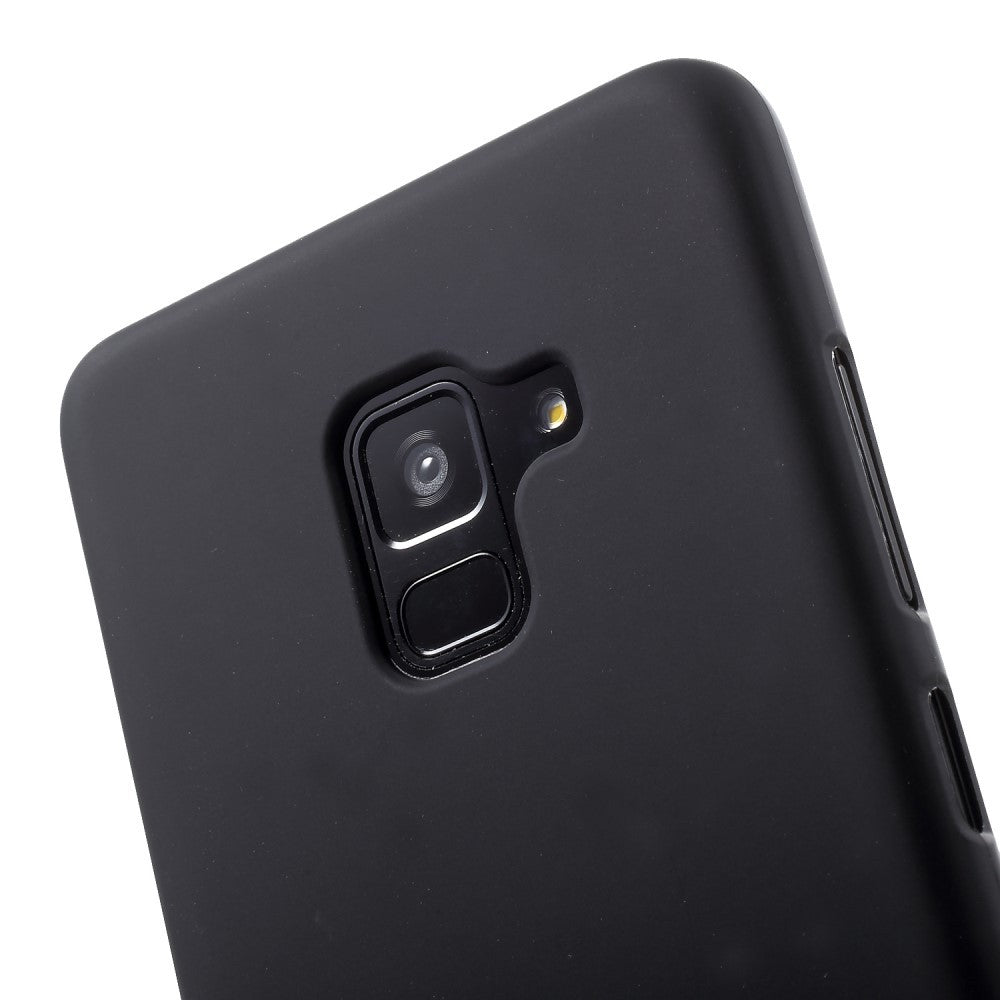 Husa Samsung Galaxy A8 2018 Matte Tpu Negru Mat - vivimall.ro