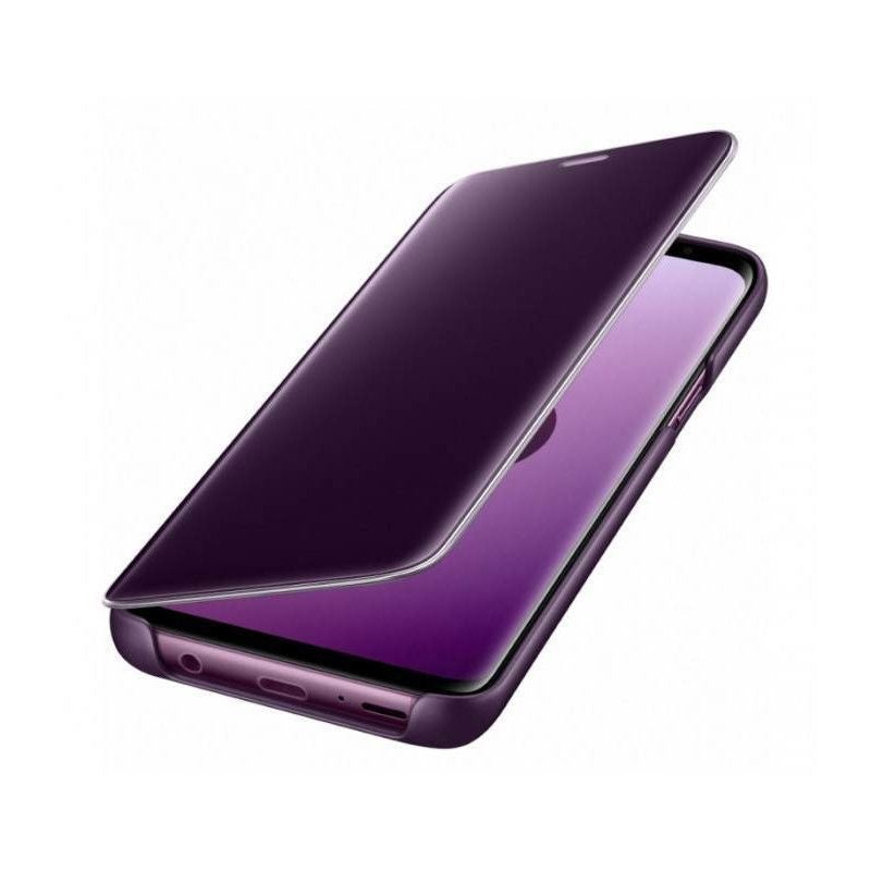 Husa Samsung Galaxy J7 2017 Flip Cover Oglinda Violet - vivimall.ro