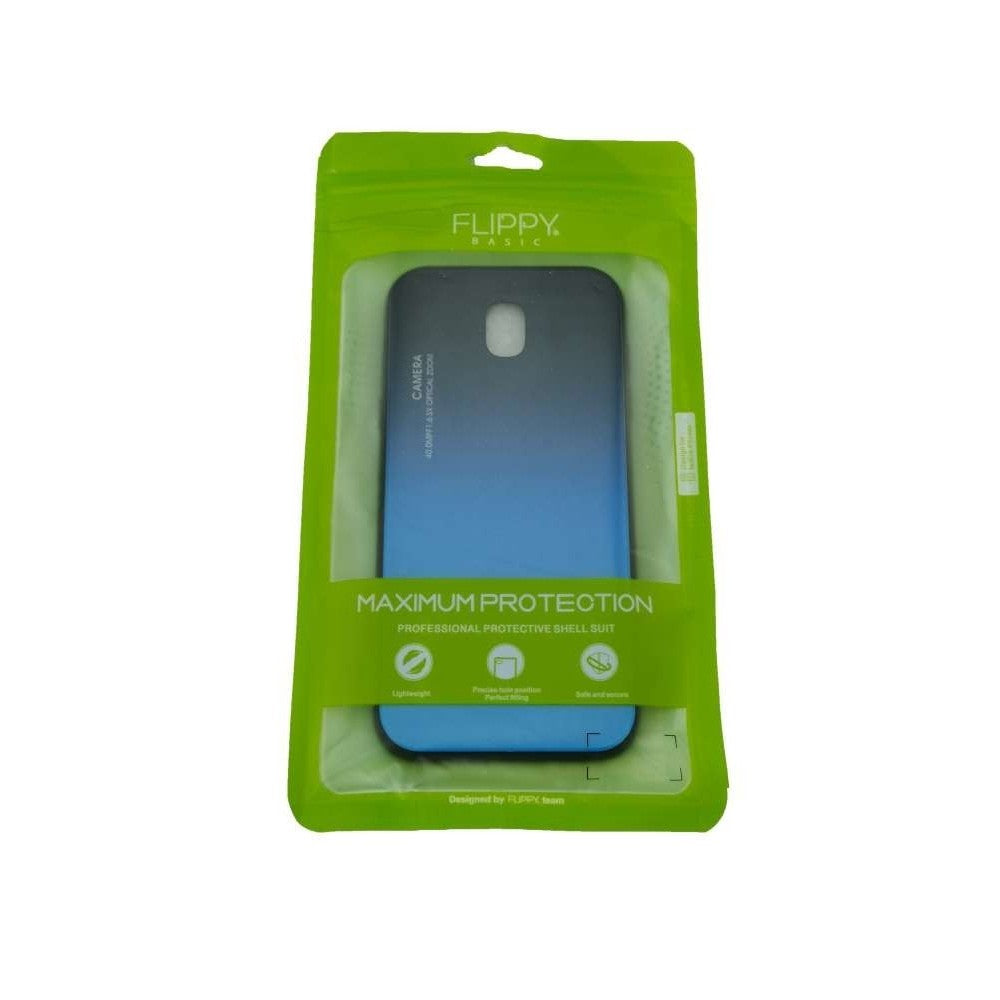 Husa Samsung Galaxy J7 2017 Hybrid Back Degrade, Albastru - vivimall.ro