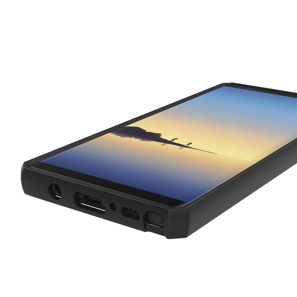Husa Samsung Galaxy Note 8 shockproof acrylic Negru - vivimall.ro