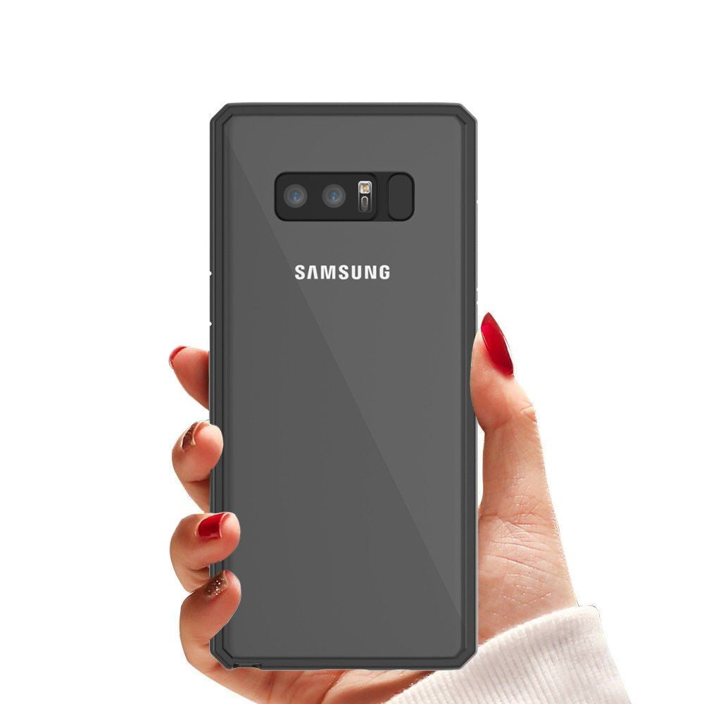 Husa Samsung Galaxy Note 8 shockproof acrylic Negru - vivimall.ro