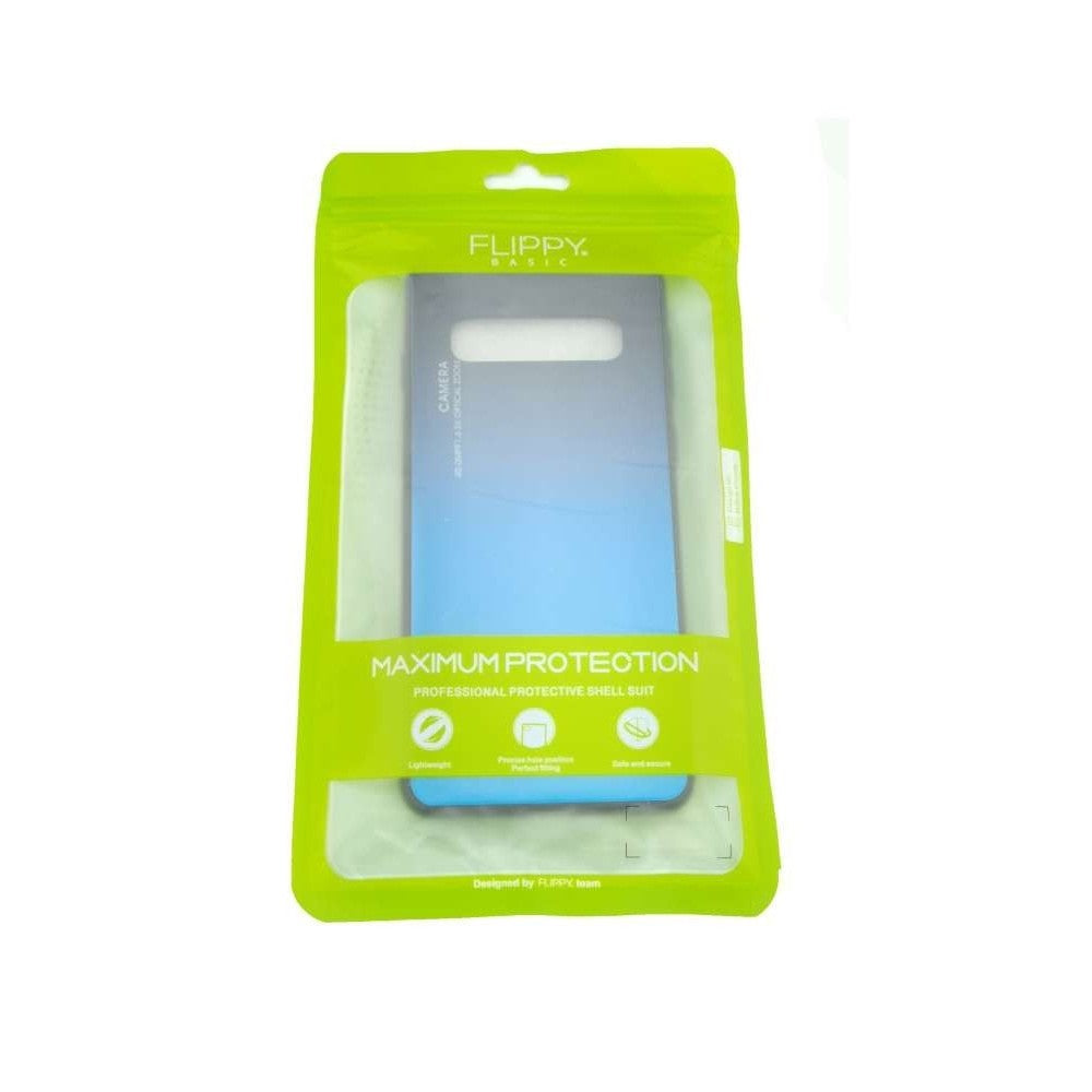 Husa Samsung Galaxy S10 Hybrid Back Degrade, Albastru - vivimall.ro