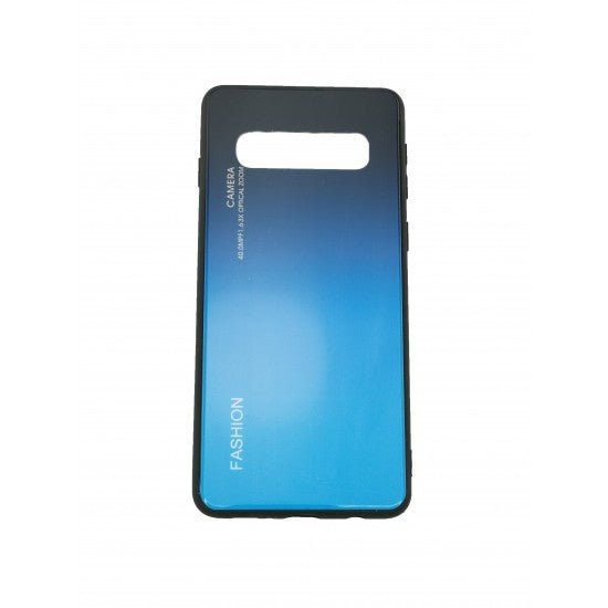 Husa Samsung Galaxy S10 Hybrid Back Degrade, Albastru - vivimall.ro