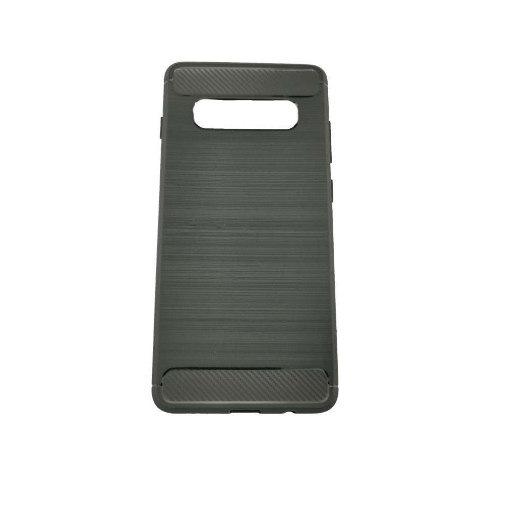 Husa Samsung Galaxy S10 Plus Tpu, carbon, Negru - vivimall.ro