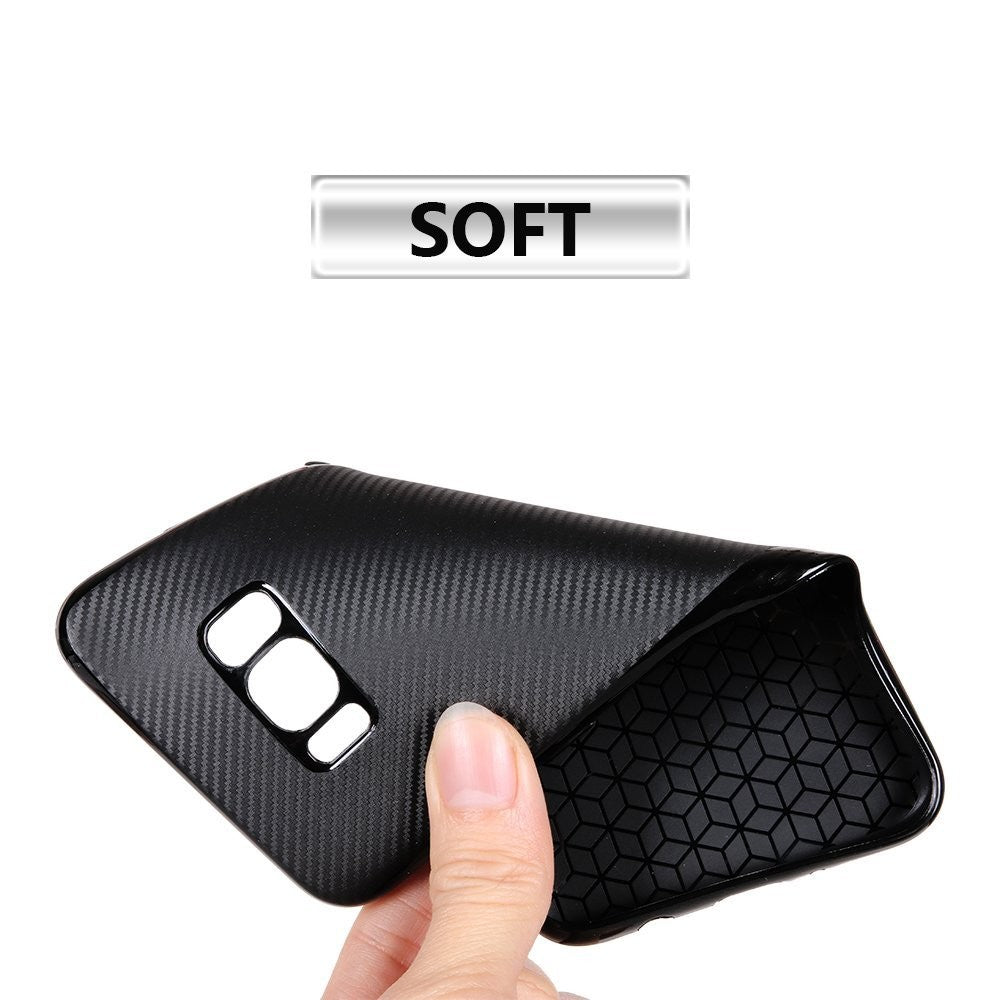 Husa Samsung Galaxy S8 i-Zore Carbon Fiber Negru - vivimall.ro