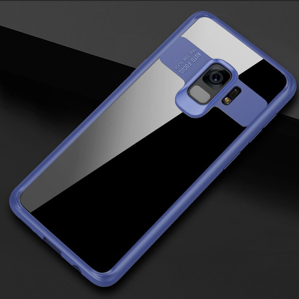 Husa Samsung Galaxy S9 Auto Focus Albastru - vivimall.ro