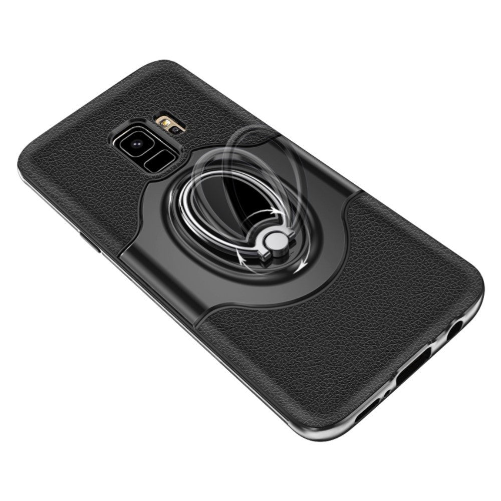 Husa Samsung Galaxy S9 Ipaky Ring Negru - vivimall.ro
